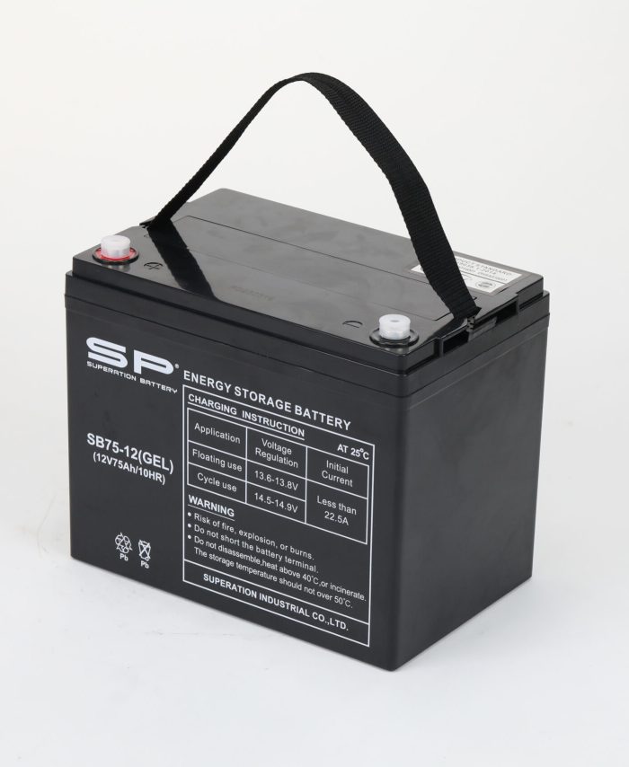 Batterie SB75-12 12V75AH  Size 260*168*212*219（GEL）（SP）