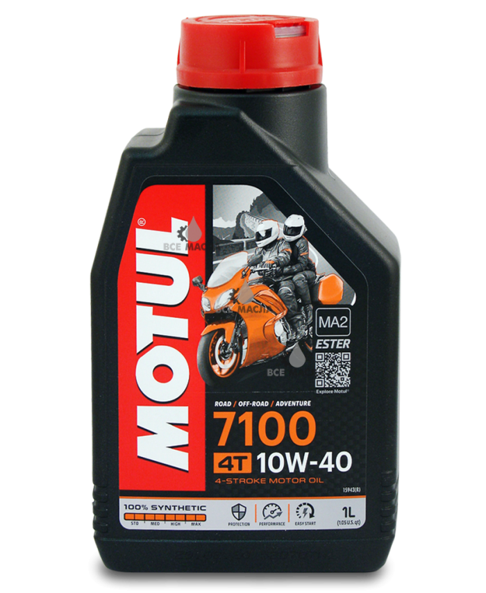 MOTUL 7100 10W40 4T 1L 100% SYNTHETIC