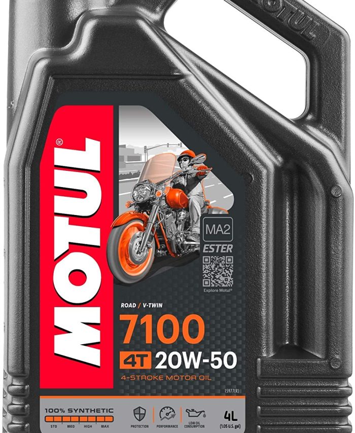 MOTUL 7100 20W50 4T 1L 100% SYNTHETIC 4L