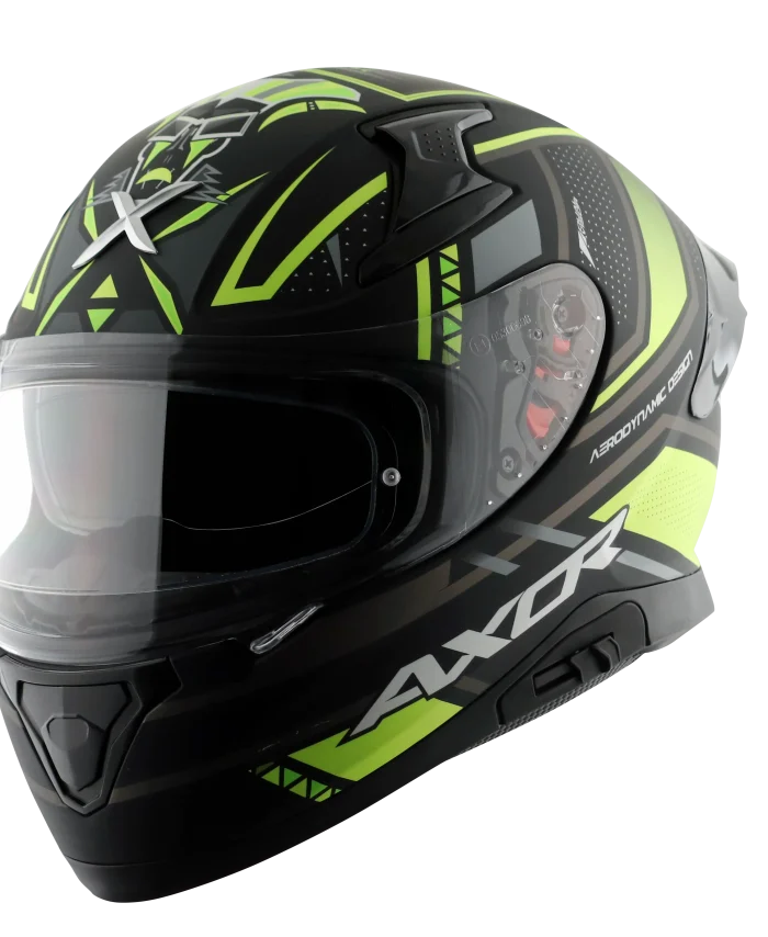 APEX TIKI Dull Black Neon Yellow