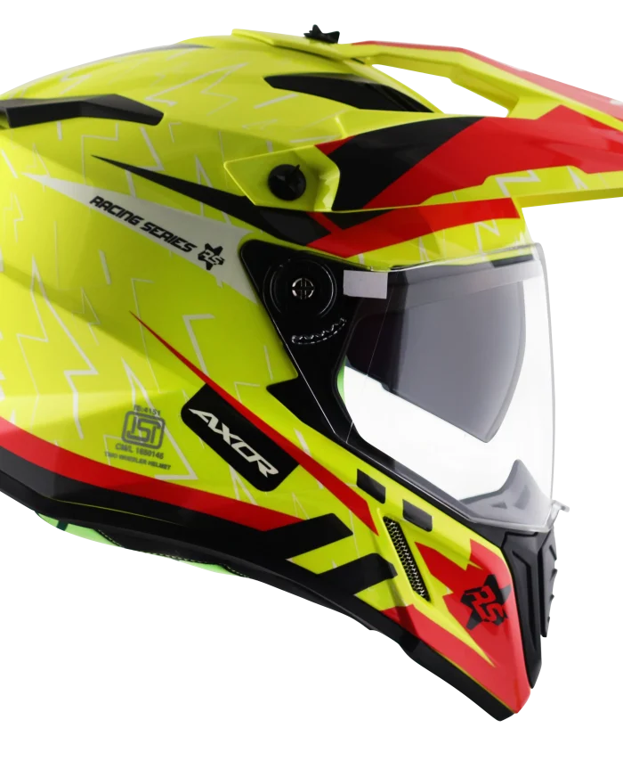 X CROSS X1 VIS Neon Yellow Red