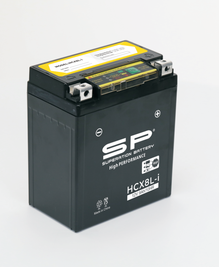 SP HCX8L-i Motorcycle Battery 12V 9Ah