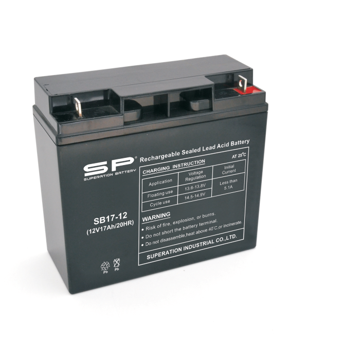 SP SB17-12 VRLA AGM Battery 12V 18Ah